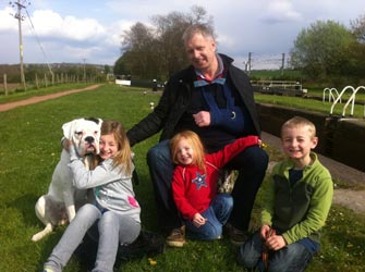 Dougie and his family